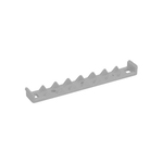 Compact Cassette, Locking Instrument Straps 3-5/8" x 1/2" x 5/16" GRAY color | SurgiMac Dental Supply
