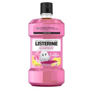Listerine Oral Rinse, Pink Lemonade Flavor, 500mL, 6/cs | SurgiMac Dental Supply