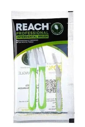 Interdental Brush, Wide, 1.3mm 2-ct/bg; 18 bgs/pk | SurgiMac Dental Supply