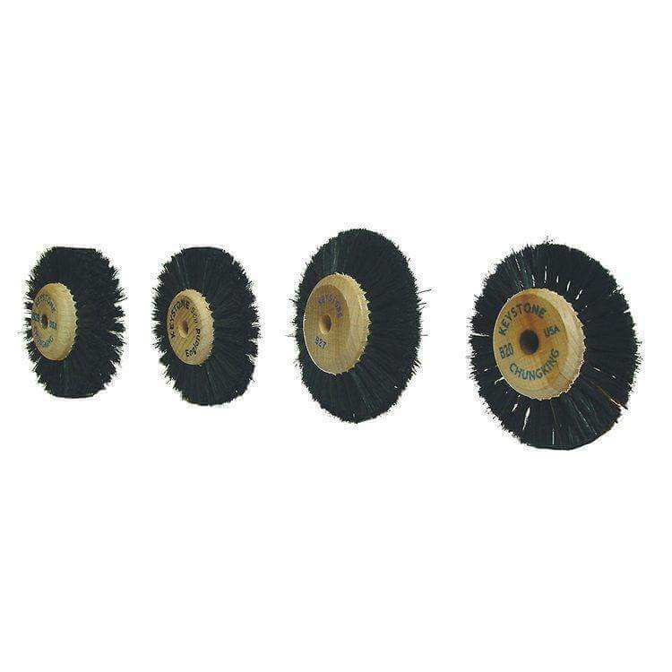 Lathe Brushes (Black Bristles) 12/Pkg | SurgiMac Dental Supply