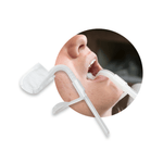 Lingua-Fix Disposable Saliva Ejector 50/Pk. White. Provides a dry work area | SurgiMac Dental Supply