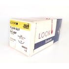 Absorbable Suture with Needle LOOK Plain Gut C6 3/8 Circle Reverse Cutting Needle Size 5 - 0 | 550B | Corza Medical | SurgiMac