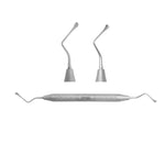 SurgiMac 87 Lucas Surgical Curette, Double Ended, Stainless Steel, Hexa Series, 1/Pk 11-629-H