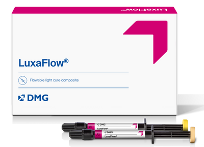 LuxaFlow Universal A2 shade - Radiopaque, Flowable, Light-cure Repair Material