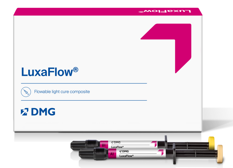 LuxaFlow Universal A2 shade - Radiopaque, Flowable, Light-cure Repair Material