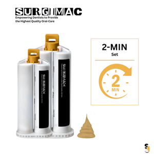 SurgiMac Bite Registration Material, Super Fast Set, 4 × 50ml Cartridges, MacBite, 1/Pk | SurgiMac Dental Supply