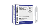 SurgiMac #21 Sterile Surgical Scalpel Blade, Carbon Steel, MacCut, 100/Pk | SurgiMac Dental Supply