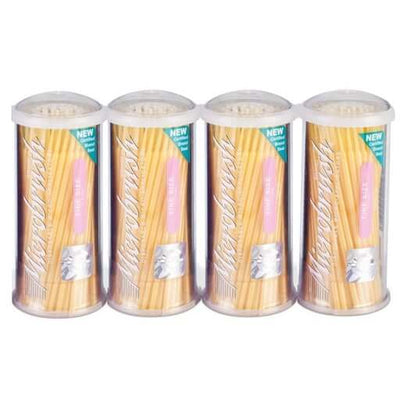 Microbrush Tube Series, Fine, Yellow micro-applicators. 400 applicators, 4