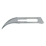 Miltex #12B Sterile Carbon Steel Surgical Scalpel Blade, Box of 100 blades 4-112B