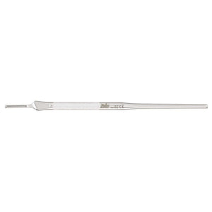 Miltex Siegel Blade Handle, 6" Round, for Blade Sizes 10 - 15C, Single Handle | SurgiMac Dental Supply