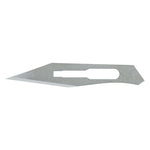 Miltex #25 Sterile Stainless Steel Surgical Scalpel Blade, Box of 100 | SurgiMac Dental Supply