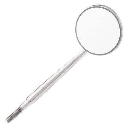 Miltex Size 5 screw-in Simple Stem magnifying metal mouth mirror, box of 12