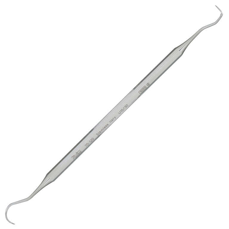 Miltex U15/30 double end Towner-Jacquette scaler with regular handle | SurgiMac Dental Supply