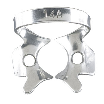 Integra Lifesciences | Miltex #14A Molar Winged Metal Rubber Dam Clamp, Single Clamp | 76D-14A