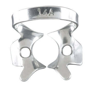 Miltex #14A Molar Winged Metal Rubber Dam Clamp, Single Clamp | SurgiMac Dental Supply