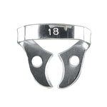 Miltex #18 Molar Wingless Metal Rubber Dam Clamp, single clamp | SurgiMac Dental Supply