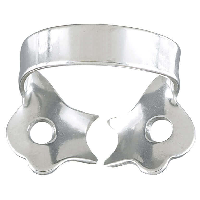 Miltex #1 Pre-Molar Winged Metal Rubber Dam Clamp, single clamp | SurgiMac Dental Supply
