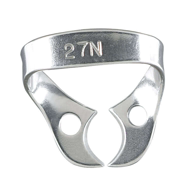 Miltex #27N Pre-Molar Wingless Metal Rubber Dam Clamp, Single Clamp | SurgiMac Dental Supply