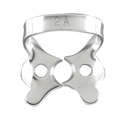 Integra Lifesciences | Miltex #2A Pre-Molar Winged Metal Rubber Dam Clamp, Single Clamp | 76D-2A