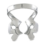 Integra Lifesciences | Miltex #8 Upper Molar Winged Metal Rubber Dam Clamp, Single Clamp | 76D-8