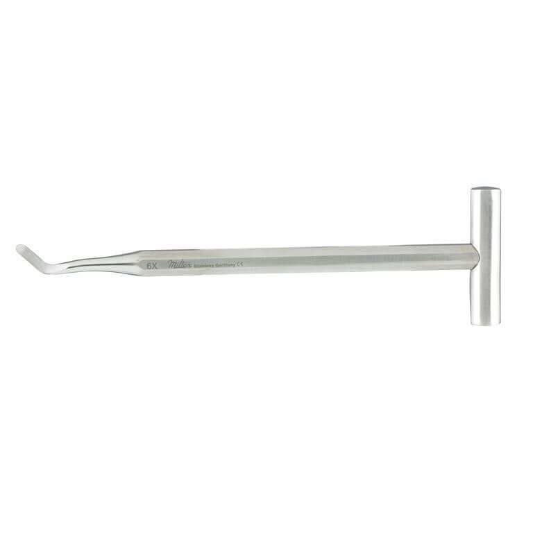 Miltex #6X Stainless Steel Potts Cross Bar Handle Elevator, Single Instrument | SurgiMac Dental Supply