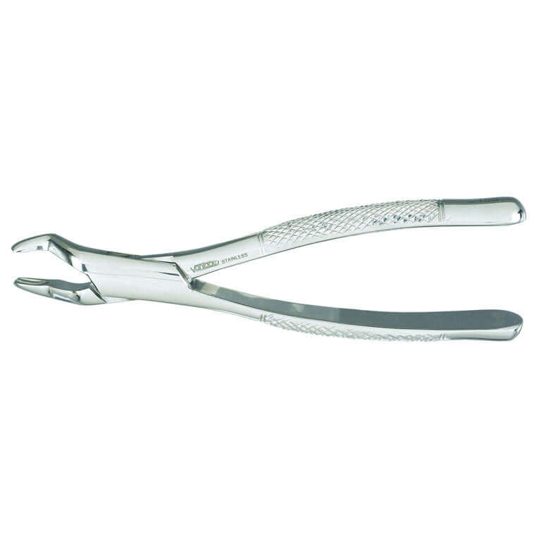 Miltex Vantage #10S SG (serrated) universal surgical Forceps upper molar with straight | SurgiMac Dental Supply