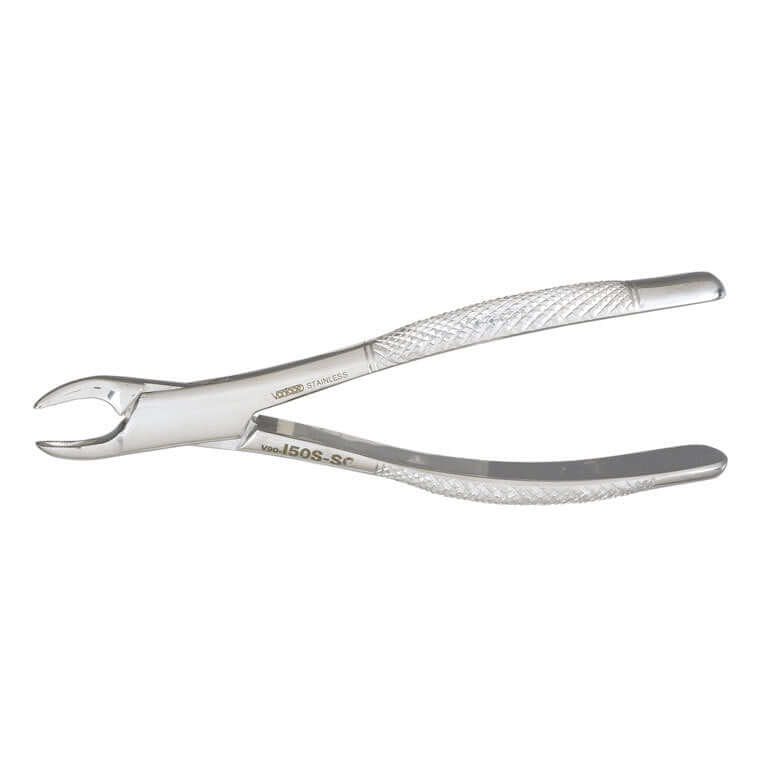 Miltex Vantage #150S SG Pediatric Surgical Forceps (Serrated) Upper Incisor, Bicuspid | SurgiMac Dental Supply