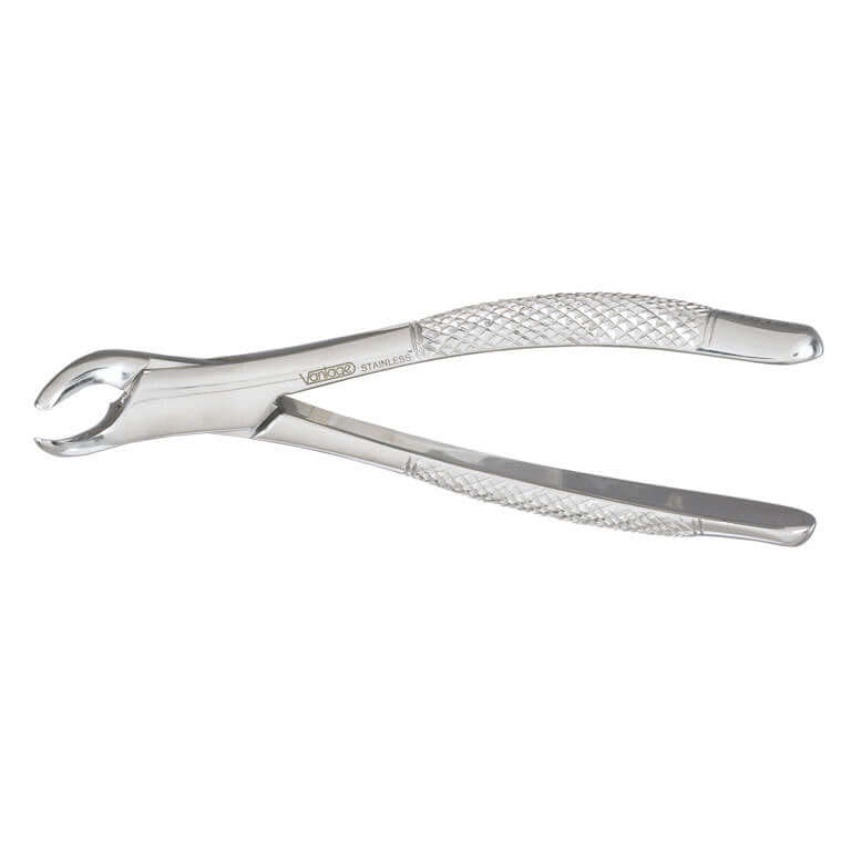 Miltex Vantage #151S SG Pediatric Surgical Forceps (Serrated) Lower Incisor, Bicuspid | SurgiMac Dental Supply
