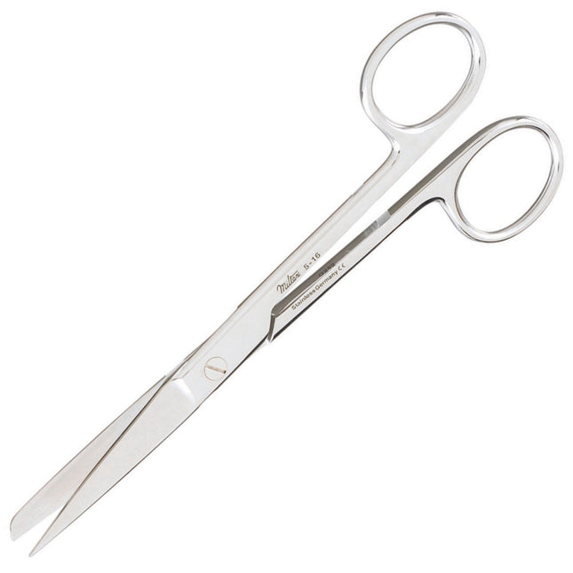 Integra Lifesciences | Miltex Vantage 5.5" Straight Surgical Scissors with Blunt/Sharp Tips | V95-16