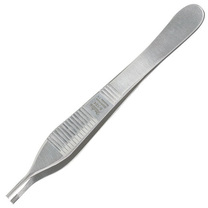 Integra Lifesciences | Miltex Vantage 4-3/4" Adson-Brown Tissue Forceps, 7 x 7 Side Grasping Teeth | V96-124