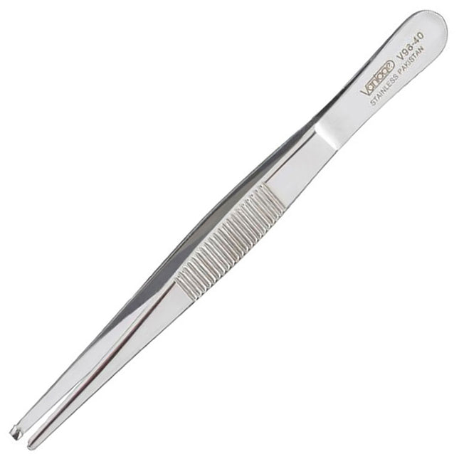 Integra Lifesciences | Miltex Vantage 4.5" Tissue Forceps with 1 x 2 Teeth | V96-40