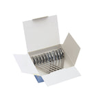 SurgiMac #3 Front-Surface Mirror Heads, Cone Socket, High-Quality, Stainless Steel, Pro Series, 12/Pk