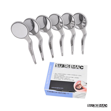 SurgiMac | SurgiMac #5 Mirrors, Cone Socket CS, Double sided, Air Series, 6/Pk | MIR5DS-SS-A