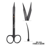 SurgiMac 13.5cm Goldman-Fox Scissors, Curved, Super-Cut, Stainless Steel, Black Series, 1/Pk