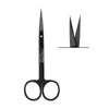 SurgiMac Iris Scissors, Straight, Stainless Steel, Black Series, 1/Pk