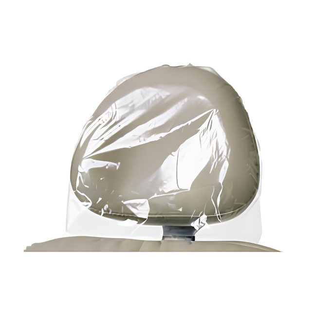 SurgiMac 9.5" X 14.5" Clear Plastic Headrest Cover, MacSafe