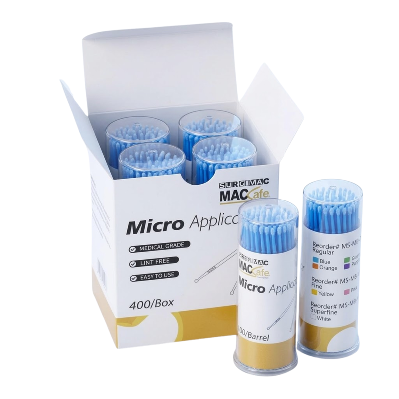 SurgiMac Disposable Micro Applicators, Regular Tip, 2.0mm, MacSafe