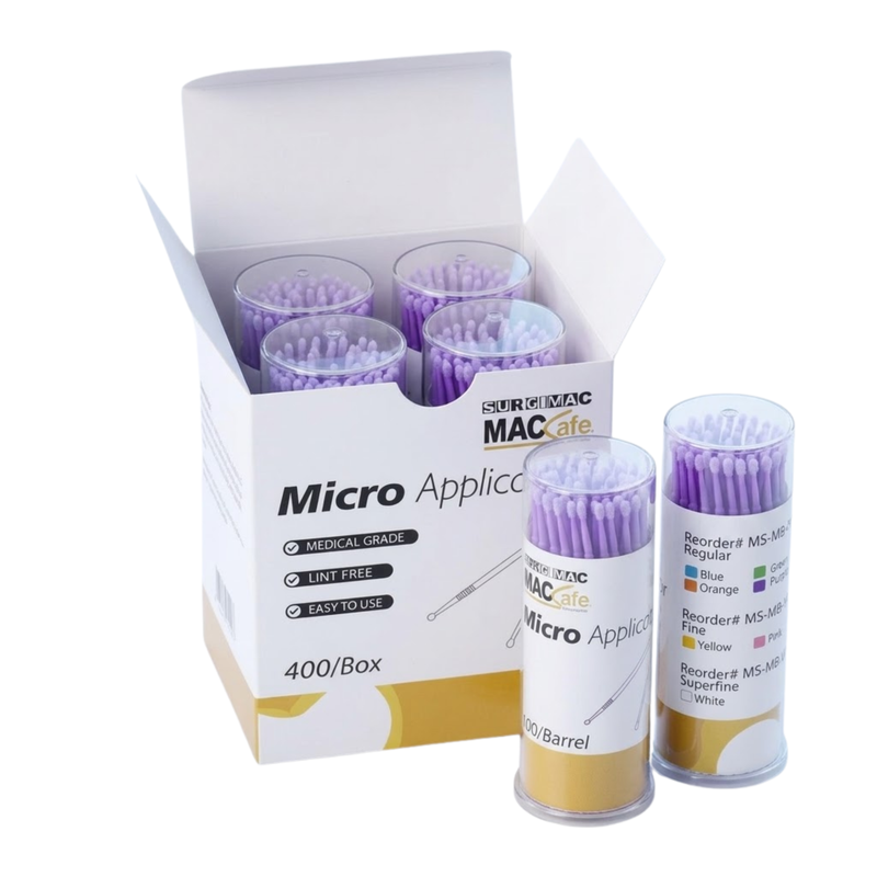 SurgiMac Disposable Micro Applicators, Regular Tip, 2.0mm, MacSafe