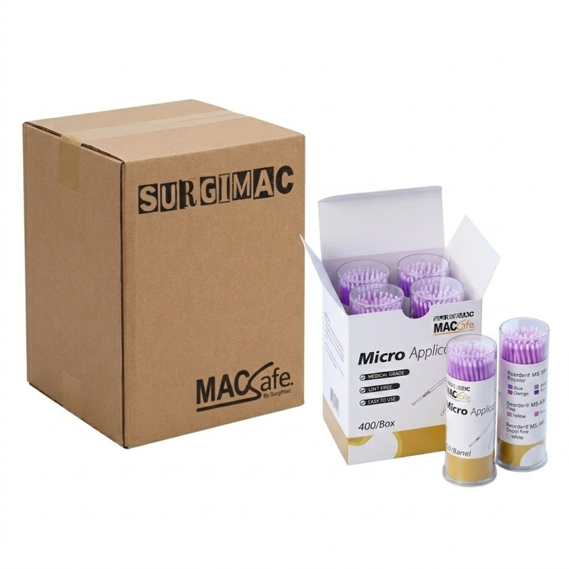 SurgiMac Disposable Micro Applicators, Regular Tip, 2.0mm, MacSafe
