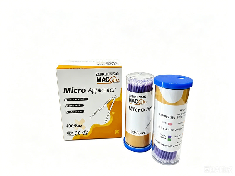 SurgiMac Disposable Micro Applicators, Regular Tip, 2.0mm, Assorted Colors, MacSafe