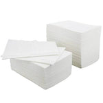 SurgiMac Patient Bibs, 13" x 18" 2-Ply Paper/1-Ply Poly, MacSafe, 125/Pk, 4pk/Case
