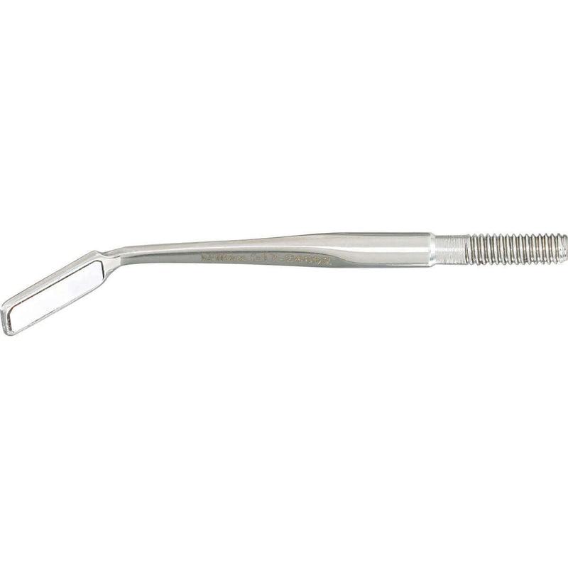 Miltex Micro Mirror 9 mm x 3 mm Rectangular - Stainless Steel, Front-surface Cone | SurgiMac Dental Supply