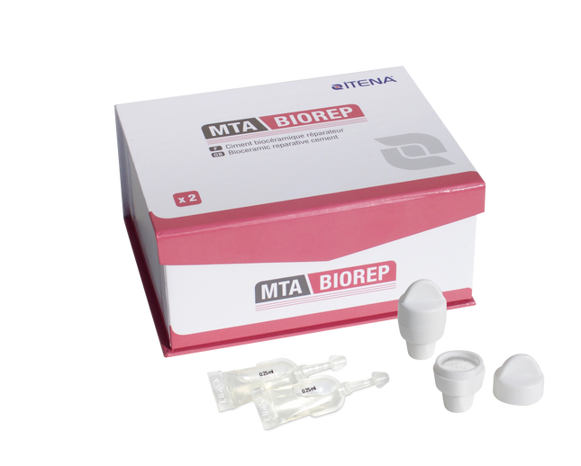 Itena Clinical | MTA BIOREP - 5 Powder Capsules + 5 Mixing Liquids/Box | MTA-BRP5.5