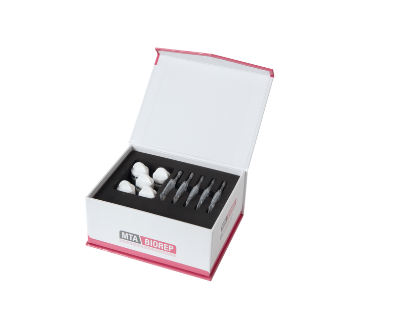 MTA BIOREP - 5 Powder Capsules + 5 Mixing Liquids/Box MTA-BRP5.5
