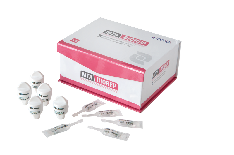 MTA BIOREP - 5 Powder Capsules + 5 Mixing Liquids/Box MTA-BRP5.5