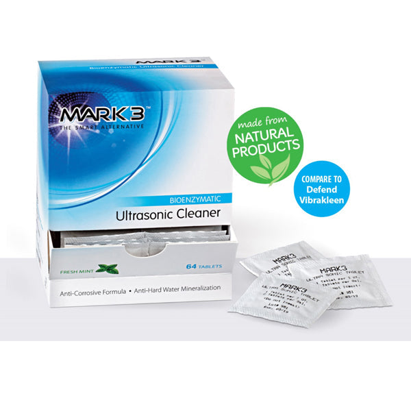 Ultrasonic Enzyme Cleaning Tablets by Mark3 64 pcs/box 7640