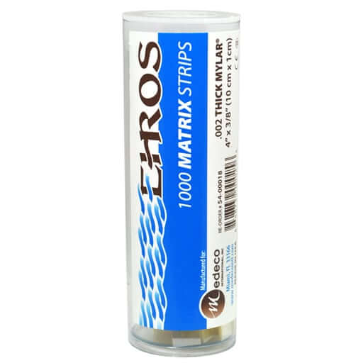 Ehros Mylar Matrix - Clear Celluloid Strips | SurgiMac Dental Supply