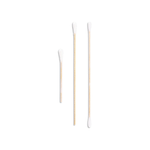 Cotton-Tipped Applicator, 6" x 1/12", Wood Stick, Tapered Tip, 100/bg, 10 bg/bx, 10 bx/cs 56225