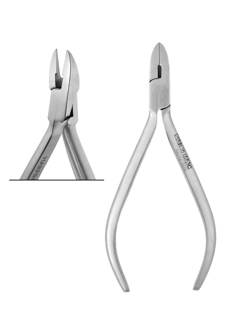 SurgiMac Micro-Mini Pin & Ligature Cutter Pliers, Long Handle, Orthodontic Instruments, Stainless Steel, Air Series, 1/Pk | SurgiMac Dental Supply