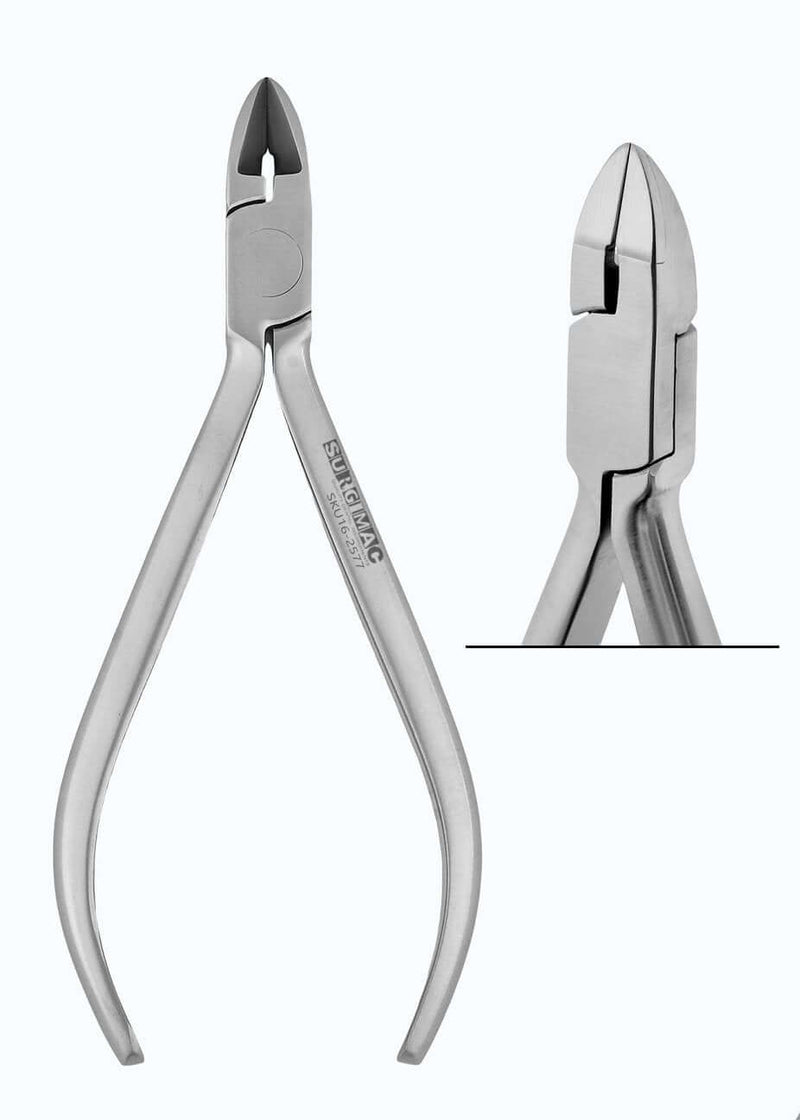 SurgiMac Micro-Small Pin & Ligature Cutter Pliers, Orthodontic Instruments, Stainless Steel, Air Series, 1/Pk | SurgiMac Dental Supply
